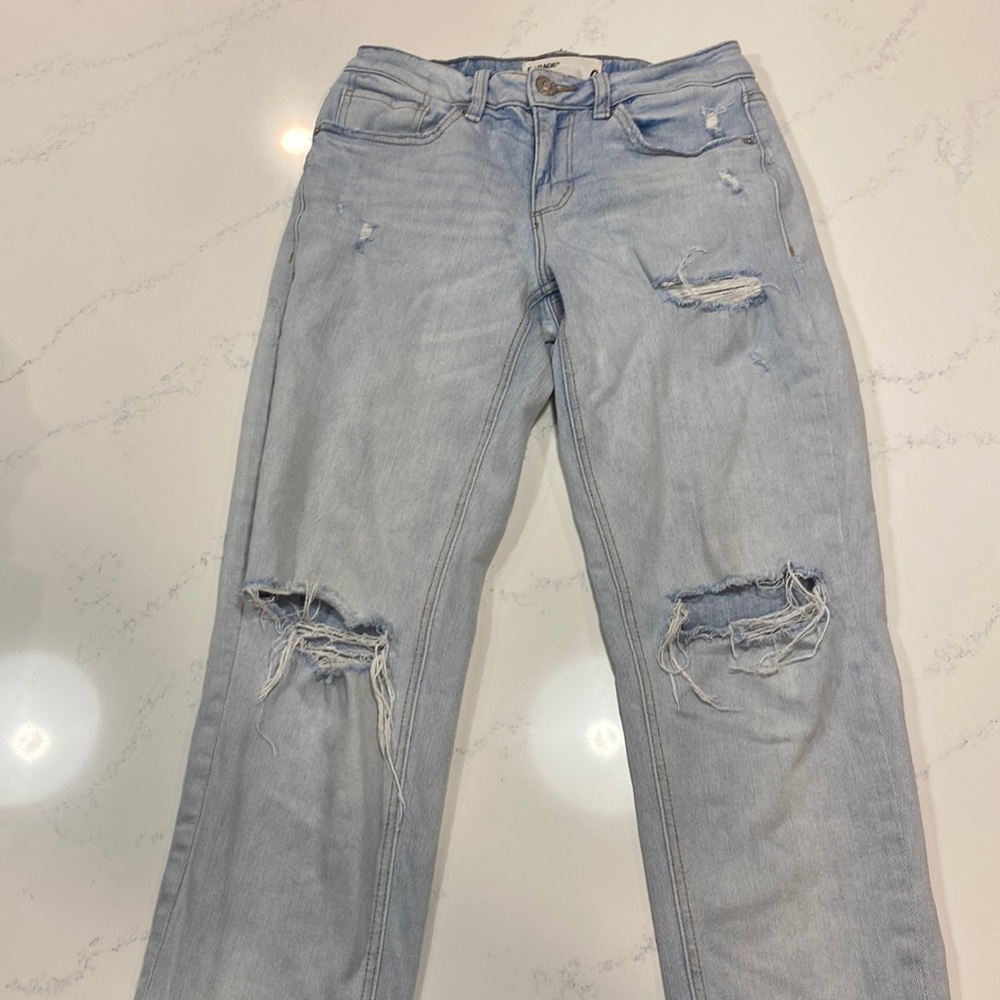 Garage distressed jeans size 0